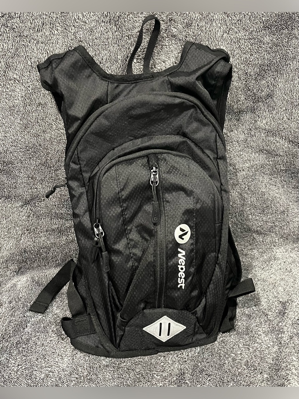 Nepest lightweight black hydration pack backpack ( backpack only) unisex
